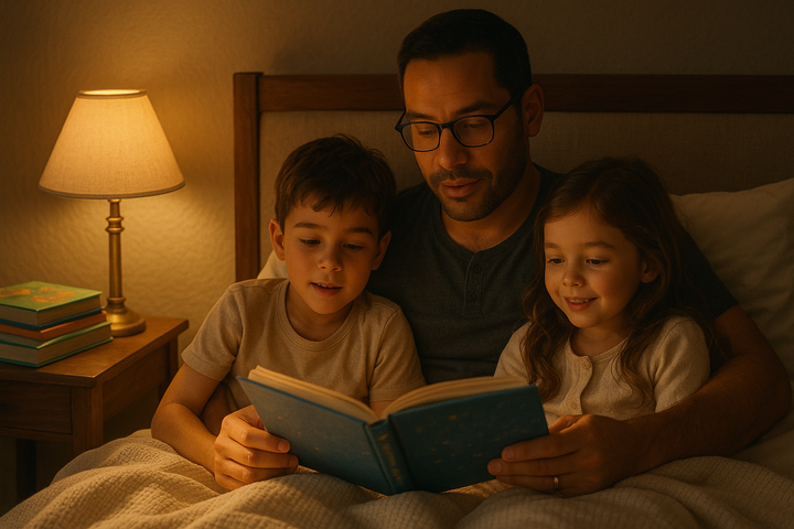 📚 How Bedtime Stories Can Strengthen Your Family Bond
