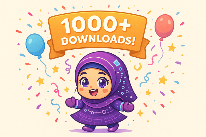 🎉 How We Reached 1,000+ Downloads in 30 Days with Qisara – Our Journey, Tactics & What’s Next